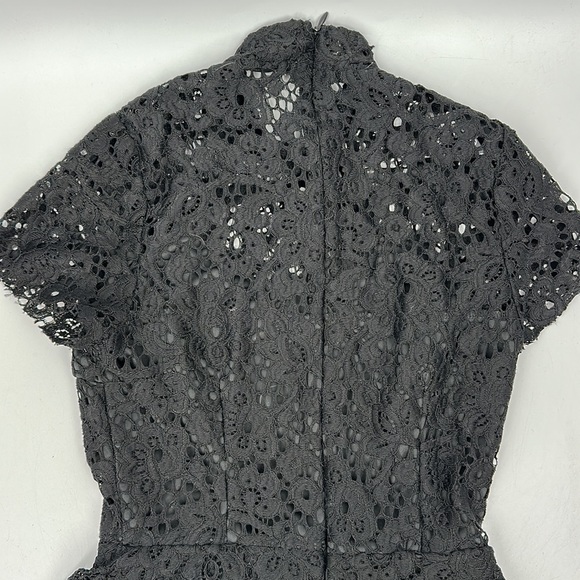 Missguided Dress Black Lace size 2 - Picture 9 of 11